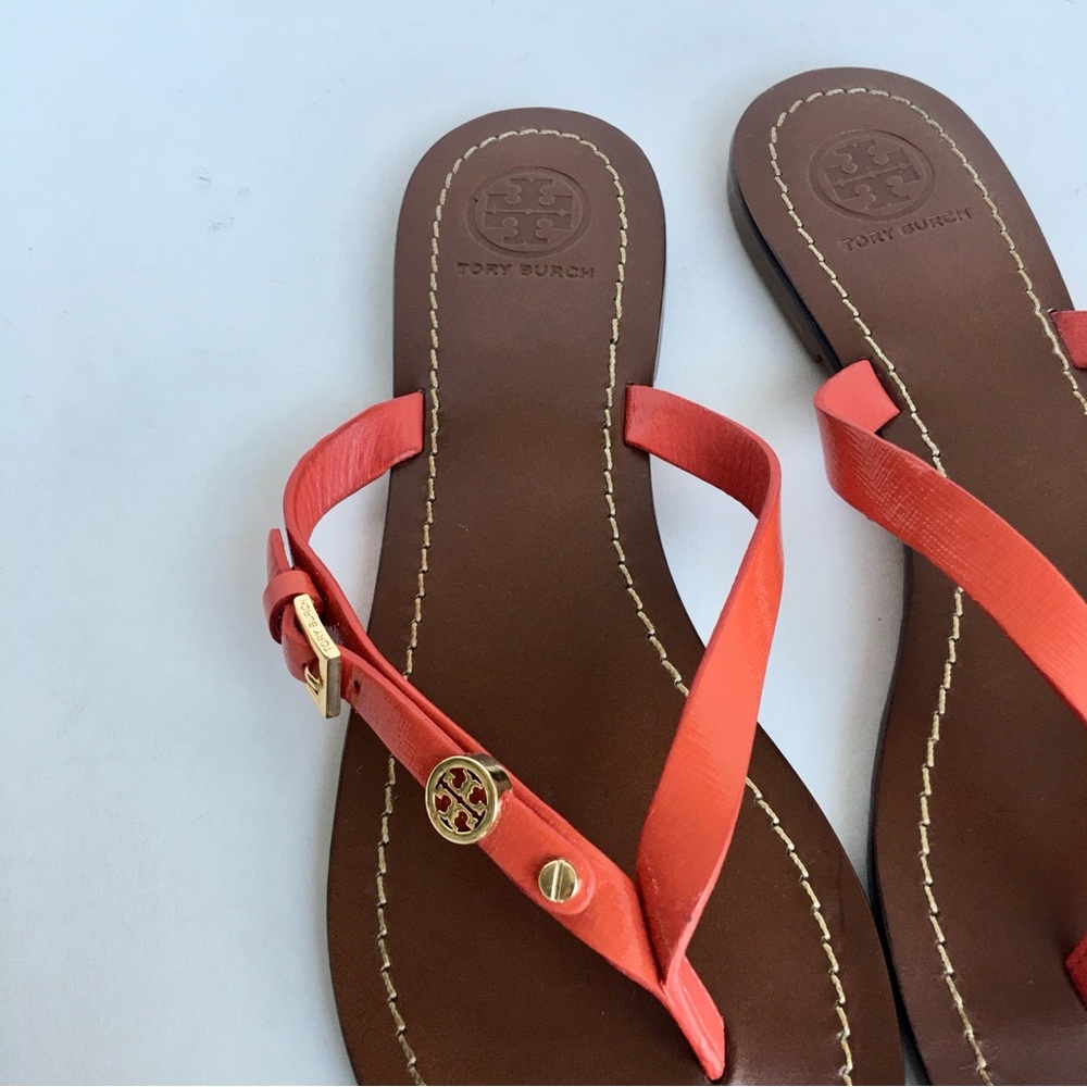Tory Burch Monogram Flat Sandal - Picture 8 of 13